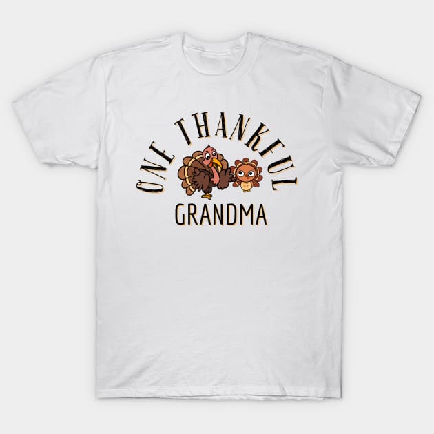 One thankful grandma T-Shirt by Mermaidssparkle